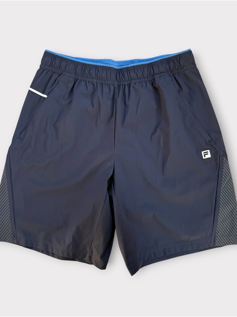 Fila Sporty Essentials Cross Training Shorts Navy Men’s Athletic Gym Running XL